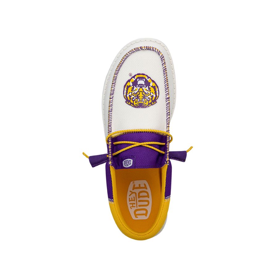 Men's Wally Tri LSU - LSU Purple/Gold - Image 7