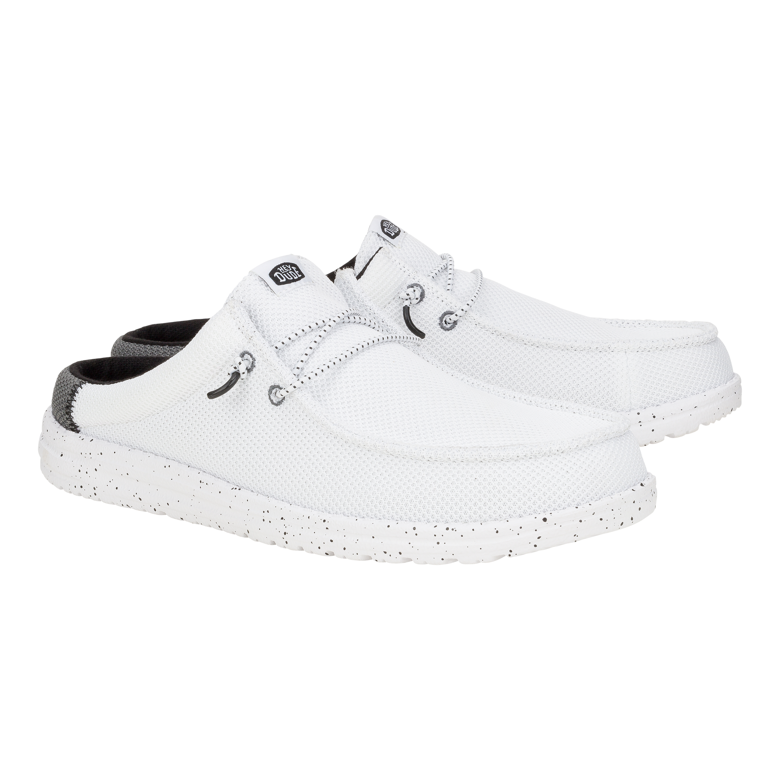 Wally Slip Varsity - White/Black - Image 3