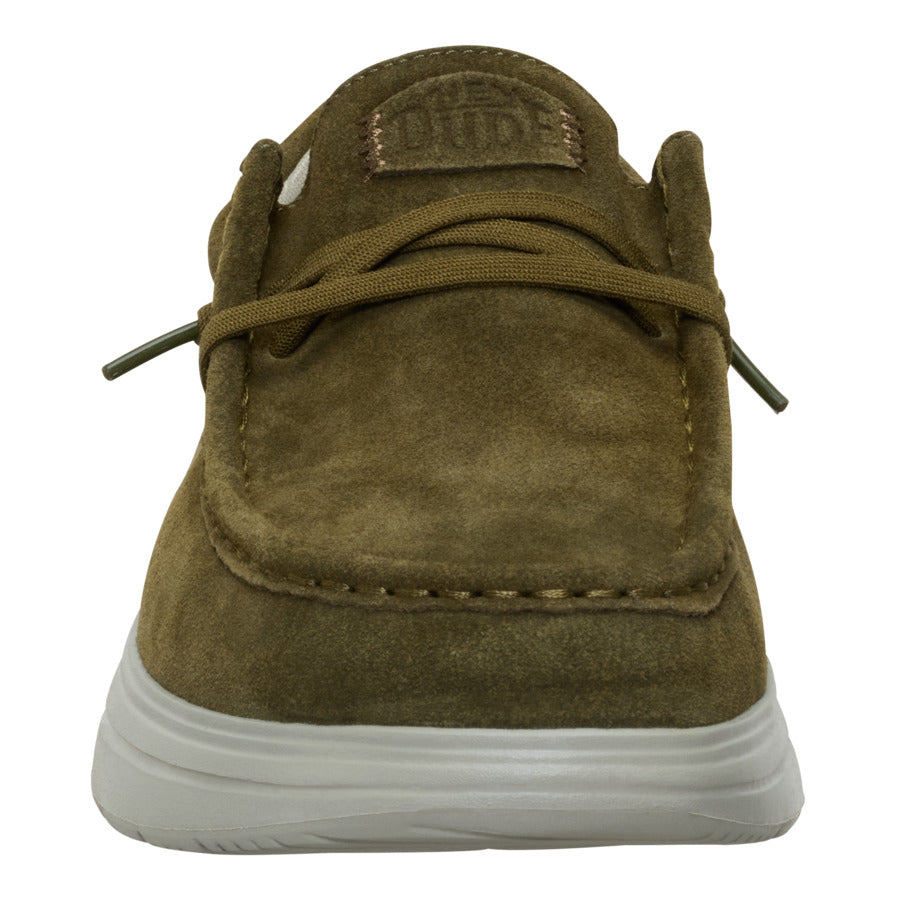Wally Comf Suede - Dark Olive/Stone Grey - Image 4