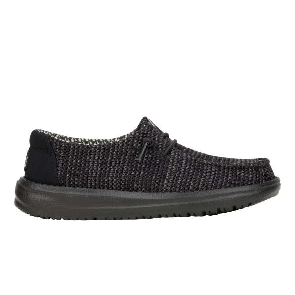 Wendy Youth Stretch Mesh - Black/Black