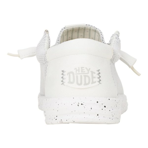 Wally Stretch Sox Wide - Storm White