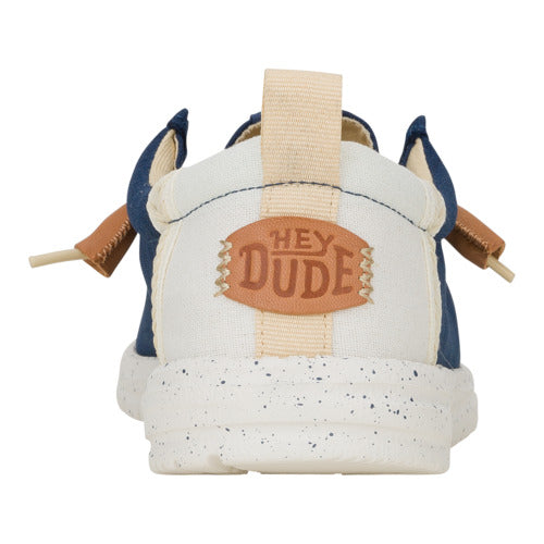 Wally Craft Linen - White/Sargasso Blue - Image 6