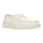 Wendy Espadrille Woven - White
