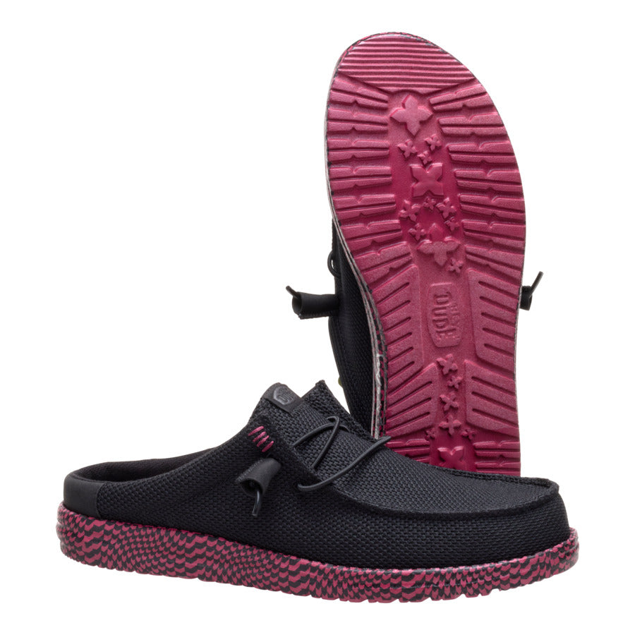 Wally Slip Warped Geo - Black/Fig Purple - Image 3