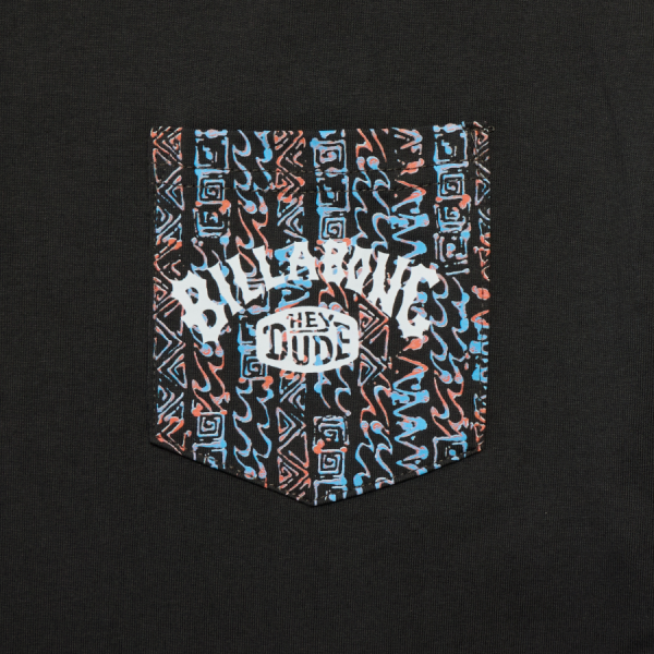 HD X Billabong Tee - Black Oyster