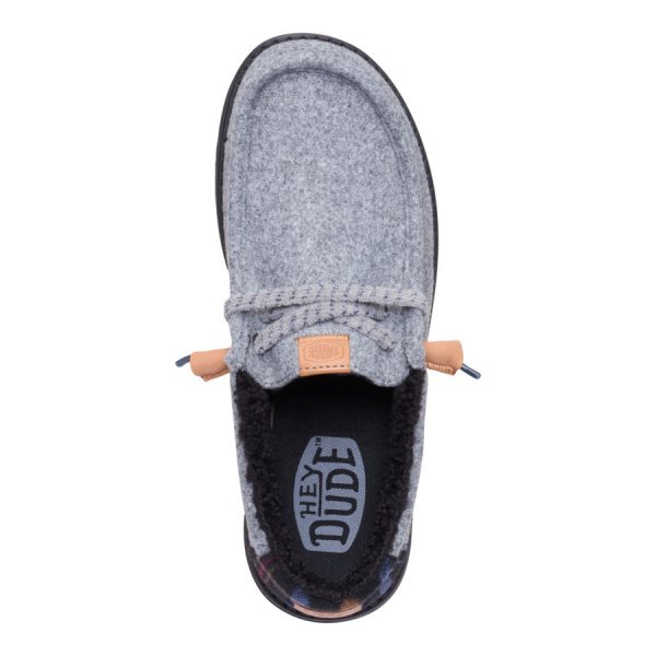 Wally Cozy Plaid - Smoke Grey/Multi