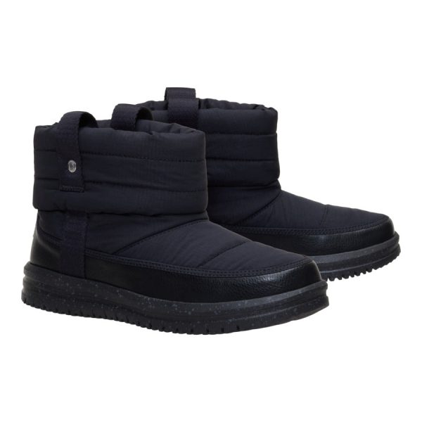 Camden Cuff Nylon Quilt - Black/Black