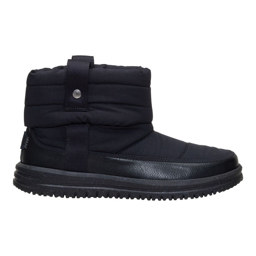 Camden Cuff Nylon Quilt - Black/Black - Image 8