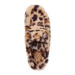 Wendy Slipper Leo Fur - Tan/Multi